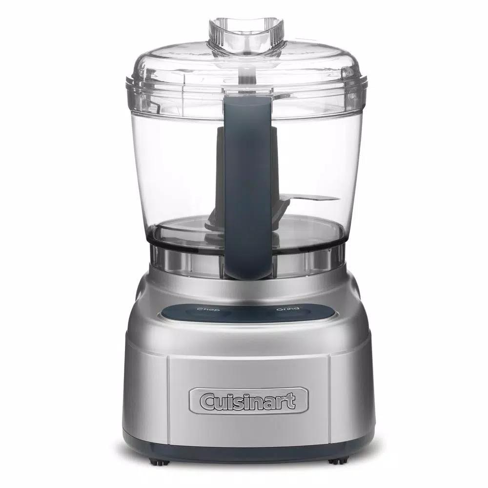 Cuisinart Elemental Collection 4-Cup Food Processor and Chopper/Grinder, Silver