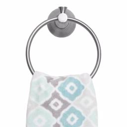 Arista Arlington Satin Nickel Wall Mount Towel Ring thumbnail 2