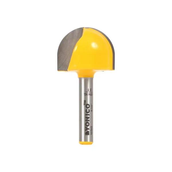 Yonico 1 in. Carbide Tipped Core Box Router Bit, 1/4 in. Shank