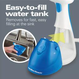 Hamilton Beach Handheld Garment Steamer, 1000W, White thumbnail 9