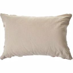 LR Home 36 x 14 in. Orange and Cream Tufted Geometric Cotton Throw Pillow thumbnail 4