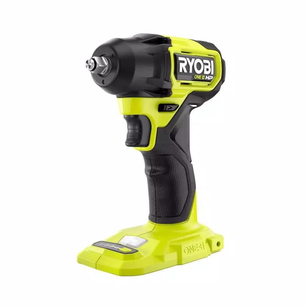 RYOBI ONE+ HP 18V Brushless 3/8 in. Impact Wrench and Compact Cut-Off Tool Combo Kit (Tools Only)