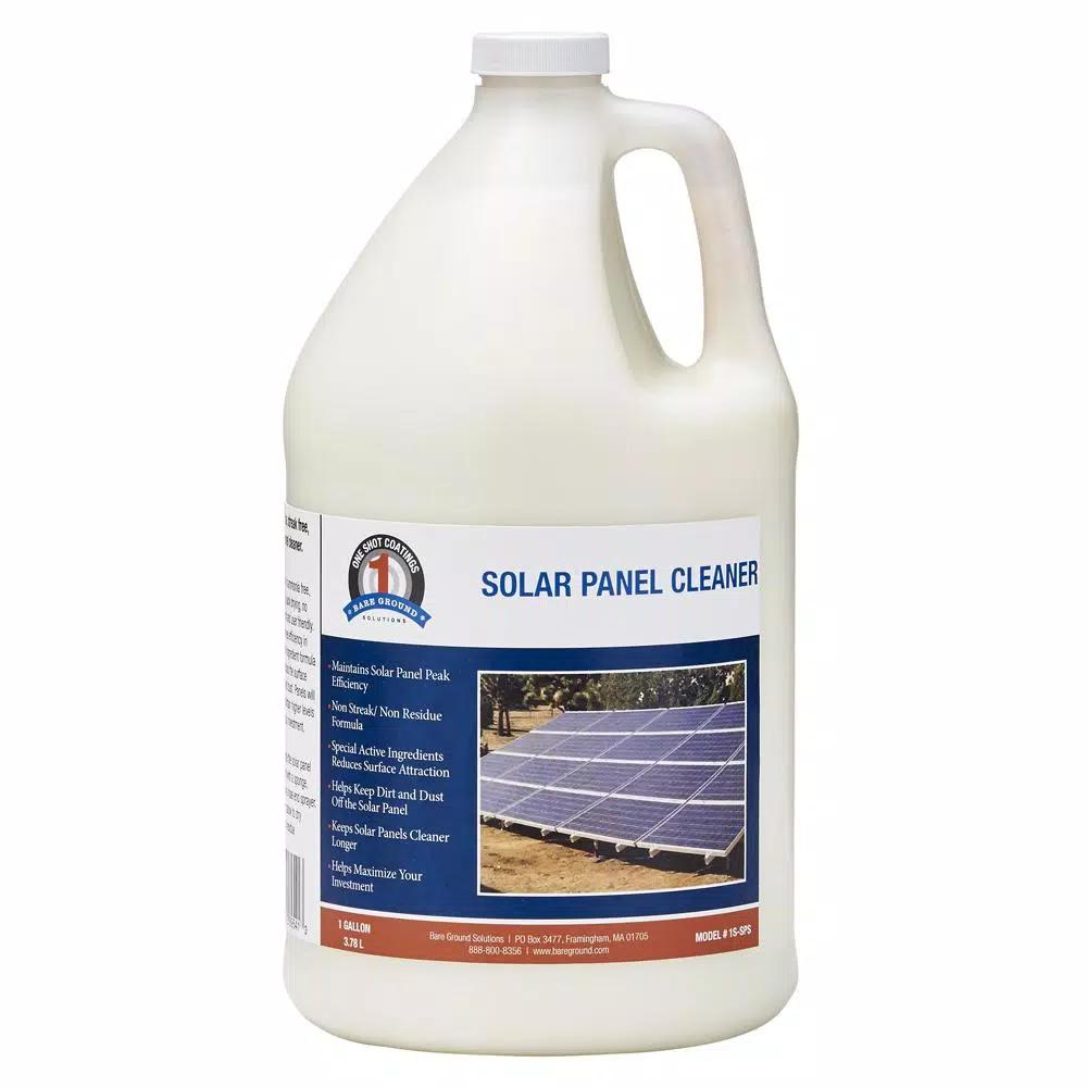 Unbranded 1 Shot Solar Panel Cleaner - 1 Gallon Concentrated Formula