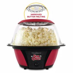 West Bend Stir Crazy Electric Hot Oil Popcorn Popper Machine, 6 oz. Capacity, Red thumbnail 4