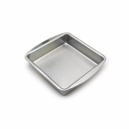 Doughmakers 9 in. Square Aluminum Cake Pan - Professional Grade Heavy Gauge Bakeware thumbnail 2