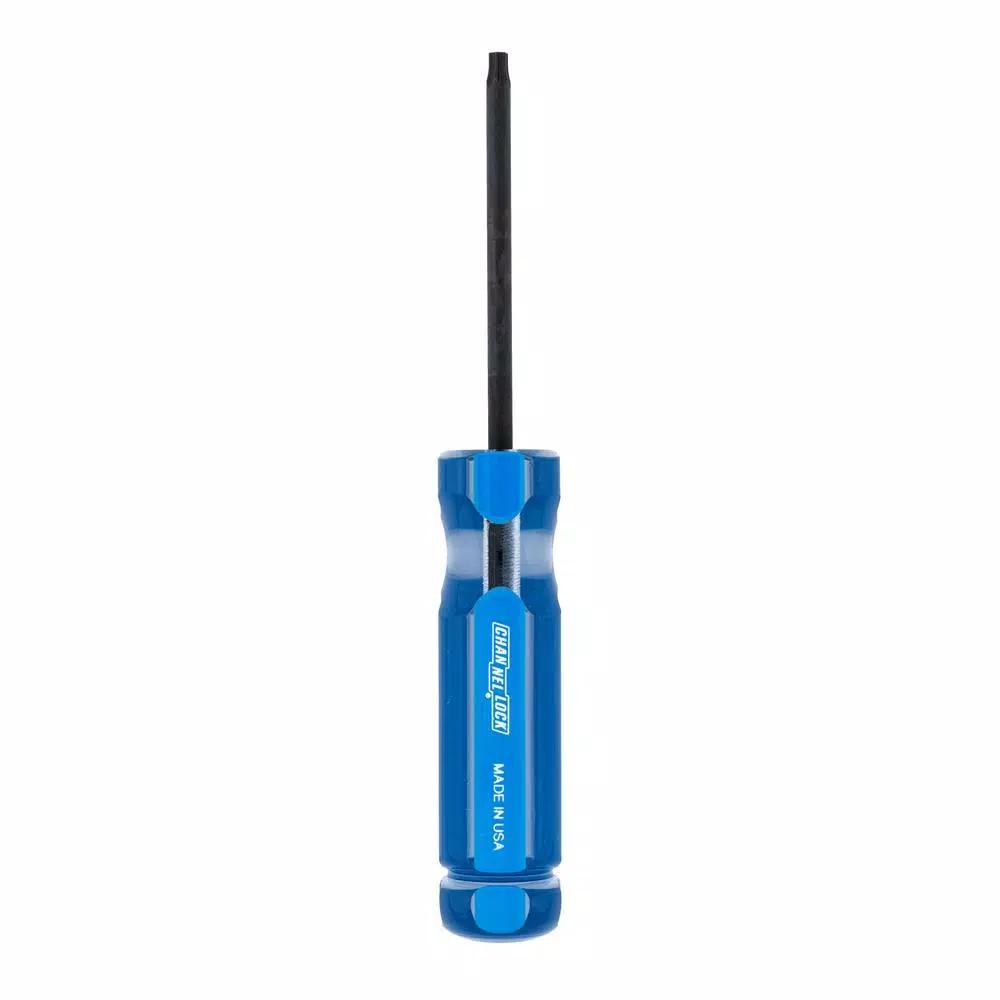Channellock T20 Torx Screwdriver, 3 in. Blade, Acetate Handle