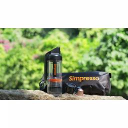 Simposh Simpresso Portable Espresso Machine - Hand Powered Travel Coffee Maker with NS Capsule & Ground Coffee Compatibility thumbnail 7