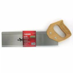 Husky 14 in. Pro Miter Back Saw with Hardwood Pistol Grip Handle thumbnail 2