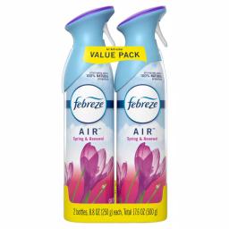 Febreze AIR Spring and Renewal Air Freshener Spray, 8.8 oz (2-Pack) thumbnail 1