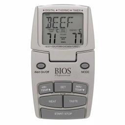 Unbranded Digital Meat Thermometer with Pre-Programmed Temperatures and Timer thumbnail 1