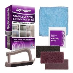 Rejuvenate Stainless Steel Scratch Eraser Kit - Surface Repair Cream for Sinks, Appliances & More thumbnail 4