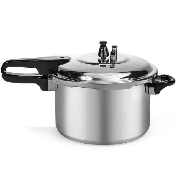 Barton 6 Qt. Aluminum Stovetop Pressure Cooker with Pressure Release Valve