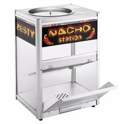 Great Northern Popcorn Commercial Grade Nacho Warmer & Popcorn Station, 8 oz. Stainless Steel Countertop Machine thumbnail 5