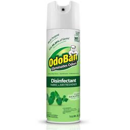OdoBan Eucalyptus Disinfectant, Fabric and Air Freshener Continuous Spray, 14.6 oz. thumbnail 1