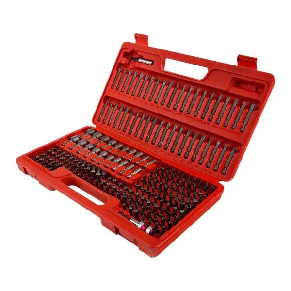 SUNEX TOOLS 208-Piece Master Bit Set with S2 Steel Construction and Blow Molded Case