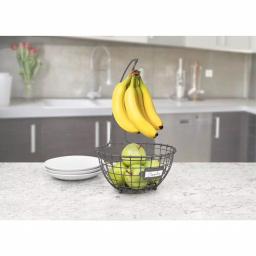 Spectrum Vintage Small Fruit Tree - Sturdy Steel Fruit Bowl for Kitchen Counter thumbnail 1