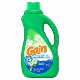 Gain Blissful Breeze Liquid Fabric Softener, 51 oz (60 Loads) thumbnail 1