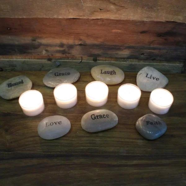 Stonebriar Collection Stonebriar Unscented White Paraffin Tealight Candles with Clear Cups, 96-Pack