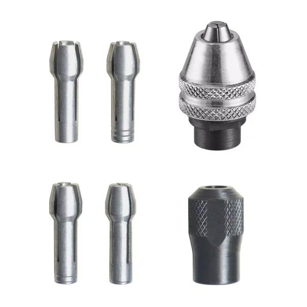 Dremel Rotary Tool Collet Set with Quick Change Collet Nut and Multi-Pro Chuck, 5-Piece