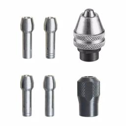 Dremel Rotary Tool Collet Set with Quick Change Collet Nut and Multi-Pro Chuck, 5-Piece thumbnail 1
