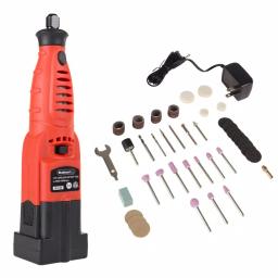 Stalwart 7.2V Cordless Rotary Tool Grinder Kit with 35,000 RPM Variable Speed & Accessories thumbnail 1