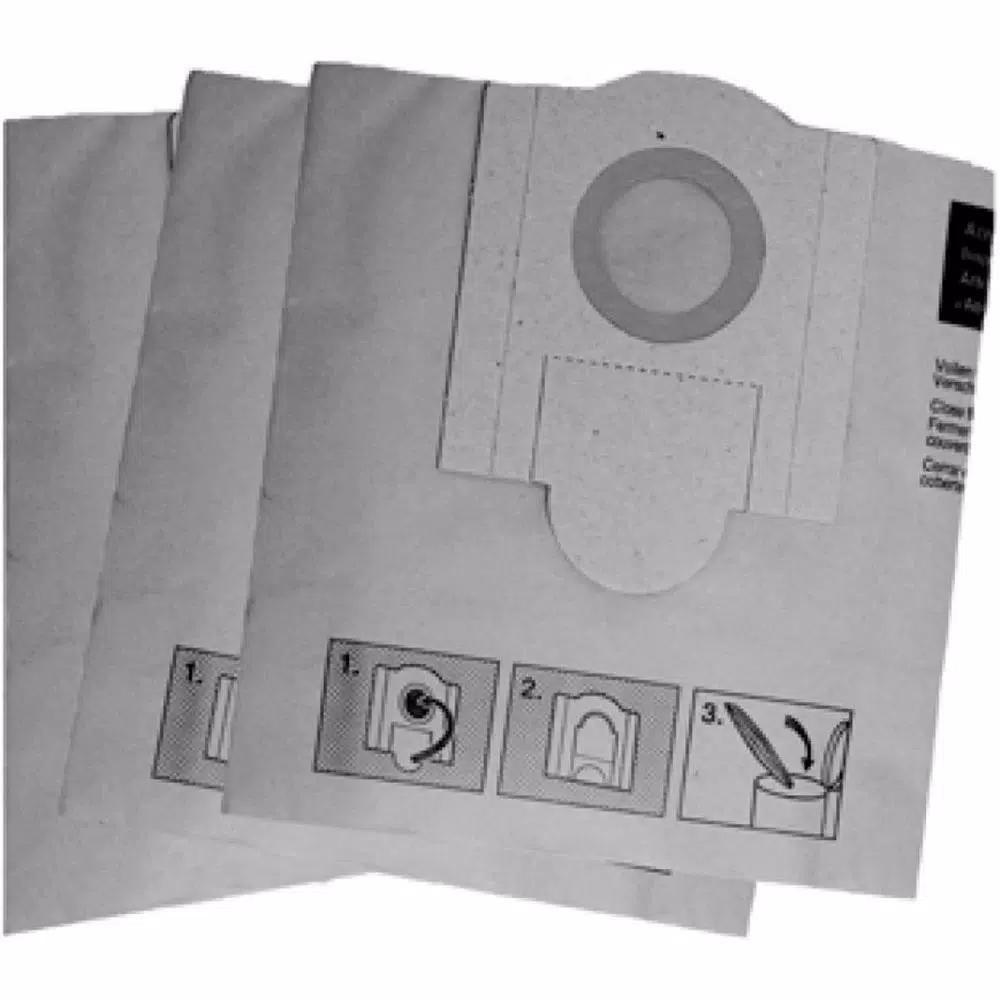 FEIN Turbo I Replacement Vacuum Dust Bags, 3-Pack