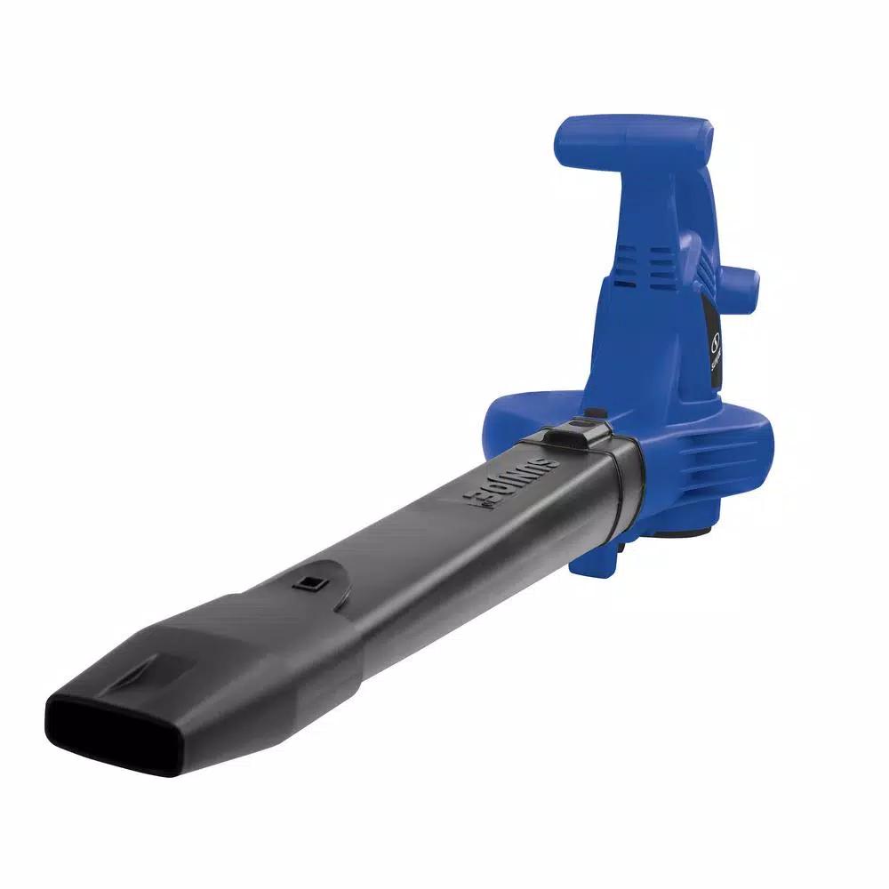 Sun Joe 3-in-1 Electric Handheld Leaf Blower, Vacuum, and Mulcher, 240 MPH, 13 Amp, Blue