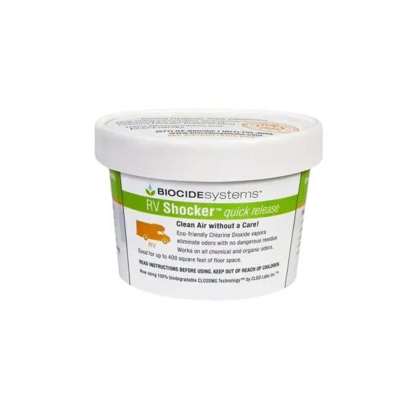 Biocide Systems RV Shocker Chlorine Dioxide Odor Eliminator with ClO2-DMG Technology