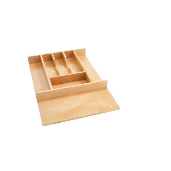 Rev-A-Shelf Maple Wood 7-Compartment Cutlery Drawer Insert Organizer
