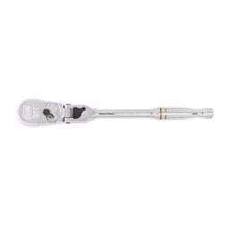 GEARWRENCH 1/4 in. Drive 90-Tooth Locking Flex Head Teardrop Ratchet thumbnail 4