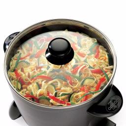 Presto Options 6 Qt. Electric Multi-Cooker and Deep Fryer, Dark Gray thumbnail 3
