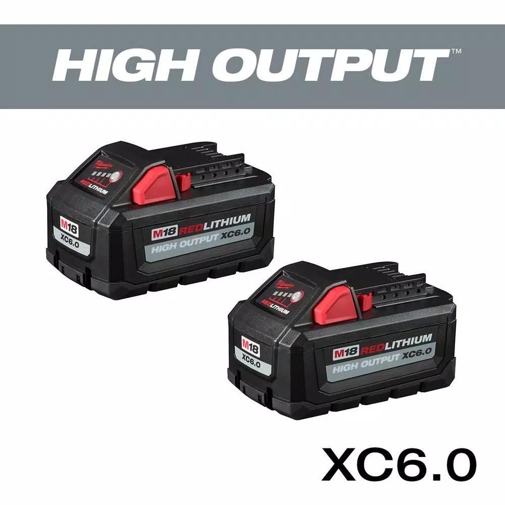 Milwaukee M18 FUEL 18V Brushless Cordless Jig Saw and 7-1/4 in. Circular Saw Combo Kit with (2) 6.0Ah Batteries