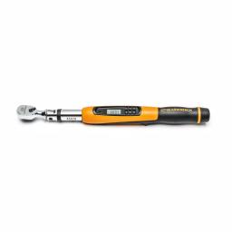 GearWrench 1/2 in. Flex Head Electronic Torque Wrench with Angle, 25-250 ft./lbs. thumbnail 3