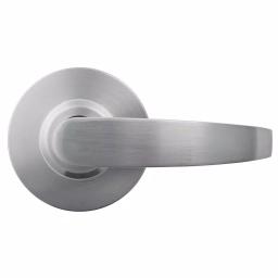 Universal Hardware Commercial Heavy Duty Vandal Resistant Storeroom Door Lever, Satin Chrome, ANSI Grade 1 thumbnail 2