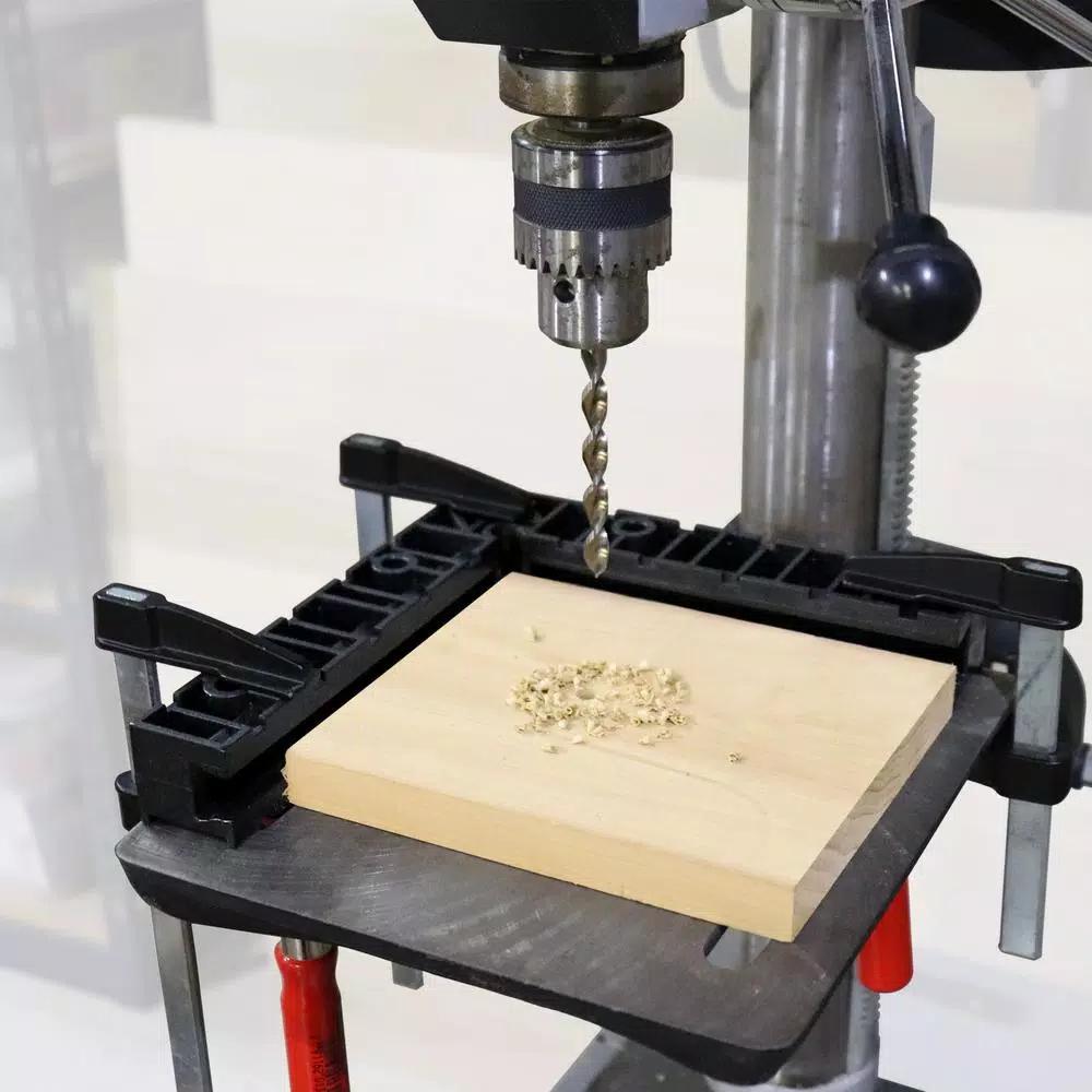 Milescraft 8-Piece Positioning Square and Fence Clamp Bundle for Woodworking Assembly