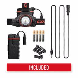 Coast HL8R 800 Lumen Rechargeable LED Headlamp with Twist Focus and Dual Power thumbnail 7