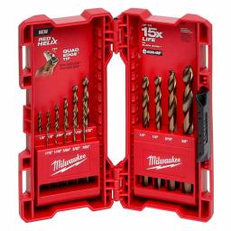 Milwaukee SHOCKWAVE 68-Piece Impact Duty Driver Bit, Cobalt Drill Bit, and Carbide Hole Saw Set thumbnail 11