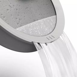 BergHOFF Leo 3.1 qt. Aluminum Nonstick Saute Pan with Glass Lid, Grey thumbnail 2