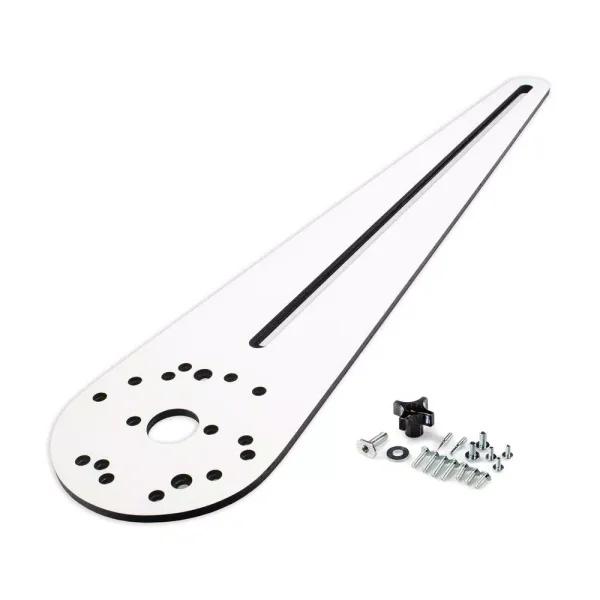 POWERTEC Router Circle Cutting Jig, 10 in. to 53 in. Diameter Range