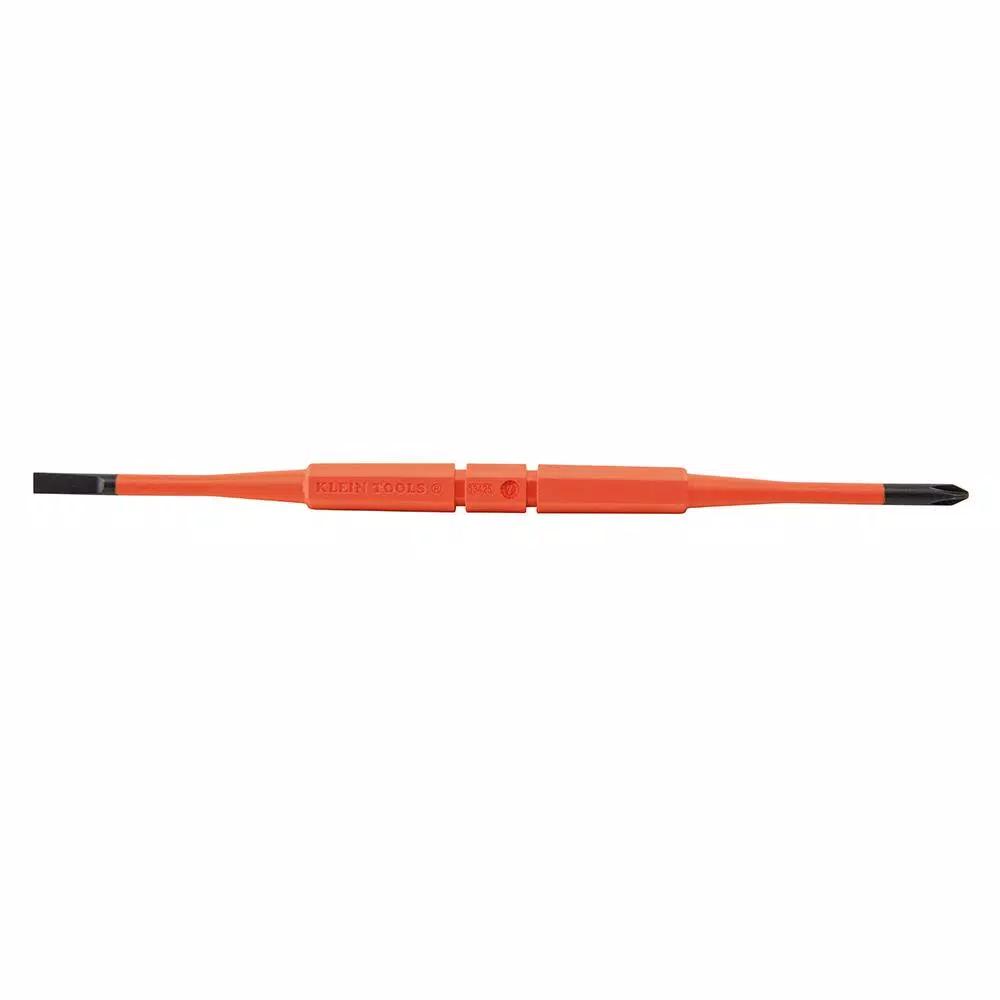 Klein Tools Insulated Double-End Interchangeable Screwdriver Blades, 3-Pack