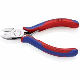 KNIPEX 5-1/4 in. Electronics Diagonal Cutters with Comfort Grip Handles thumbnail 2