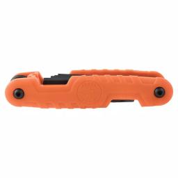 Klein Tools Pro Folding Hex Key Set, 11-Piece SAE Extended Reach thumbnail 7