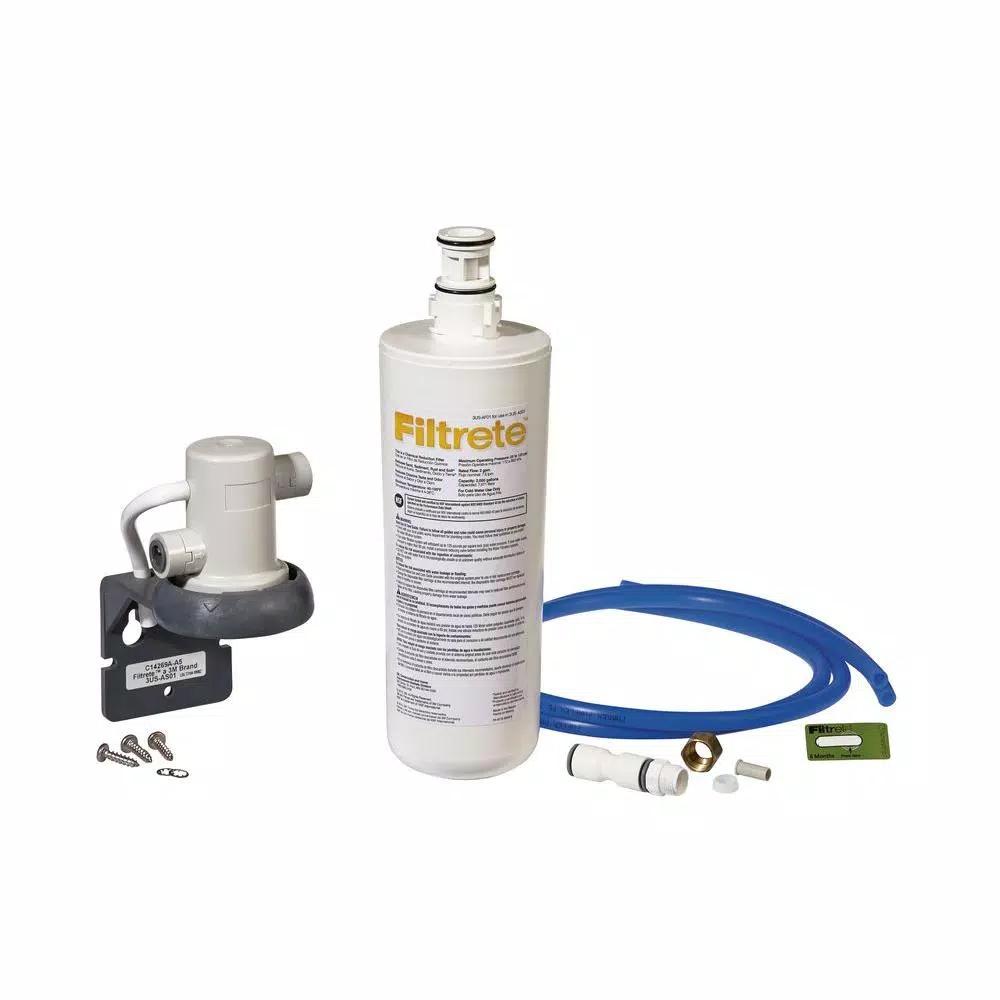 Filtrete Standard Quick Change Under Sink Water Filtration System Replacement Filter Pack