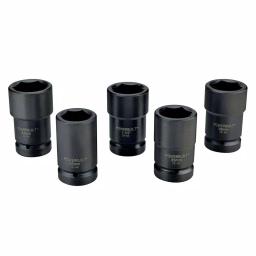 Powerbuilt Master Budd Wheel Socket Kit - Heavy Duty Spindle Nut Socket Set thumbnail 2