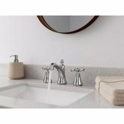 Pfister Thurmont 8 in. Widespread 2-Handle Bathroom Faucet, High Arc Spout, Polished Chrome thumbnail 3