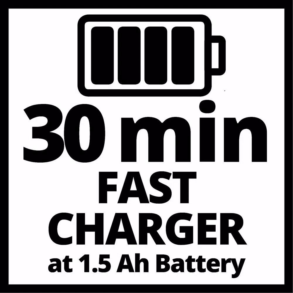 Einhell Power X-Change 18V 3A Dual Port Lithium-Ion Fast Battery Charger Station