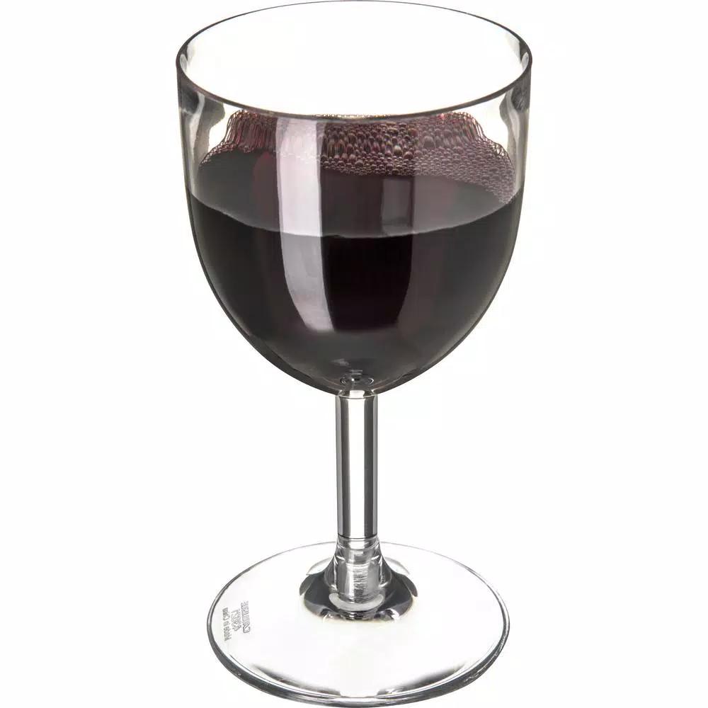 Carlisle Liberty 10.5 oz. Polycarbonate Wine Glasses, Clear, Medium Bodied (Case of 24)