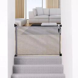 Dreambaby Retractable Indoor/Outdoor Safety Gate, Grey, Fits Up to 55 in. Wide thumbnail 5