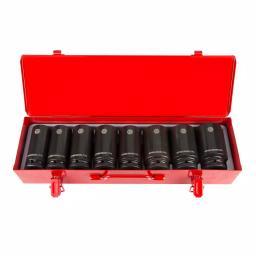 Steelman PRO 79285 3/4 in. Drive 6-Point SAE Deep Impact Socket Set, 8-Piece thumbnail 2