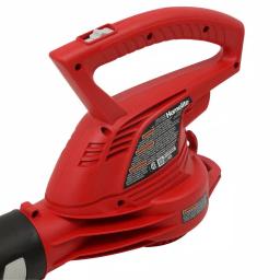 Homelite 7 Amp Electric Handheld Leaf Blower and Sweeper, 150 MPH, 233 CFM thumbnail 4